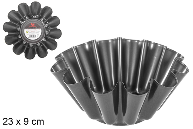 Molde horno metal 23x9 cm
