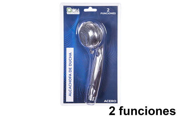 Pommeau de douche en acier à 2 fonctions