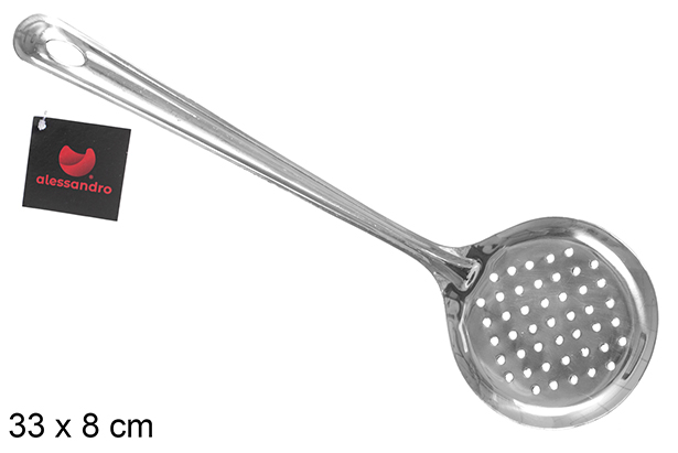 Écumoire de cuisine en inox 33 cm