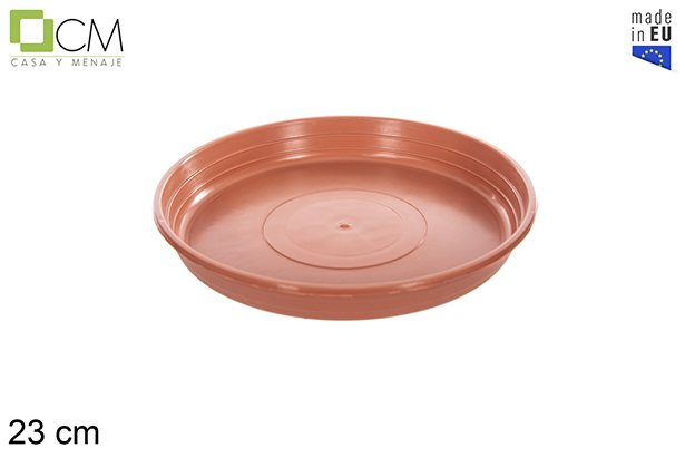 Sottovaso Olimpic in terracotta 23 cm