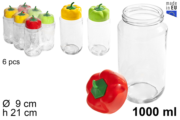 Bote tapa pimentón surtida 1.000 ml