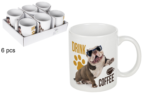 Caneca de cerâmica cachorro
