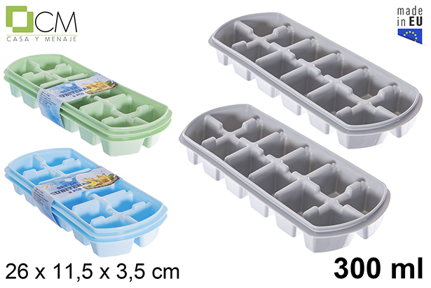 [115405] Pack 2 cubiteras colores pastel 300 ml