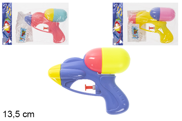 Pistola de agua color 13,5 cm