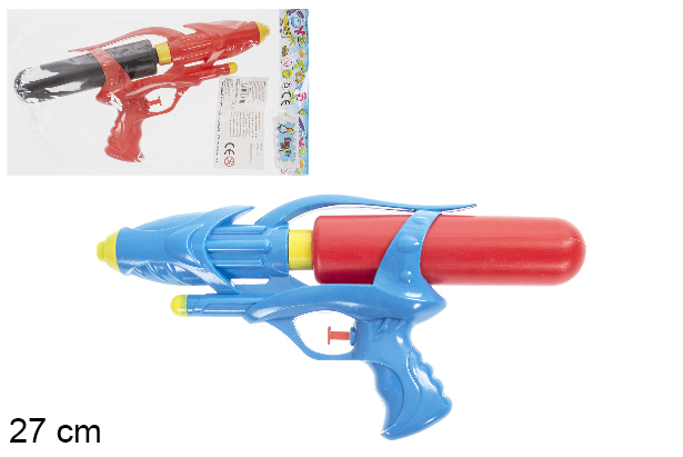 Pistola ad acqua colorata 27 cm