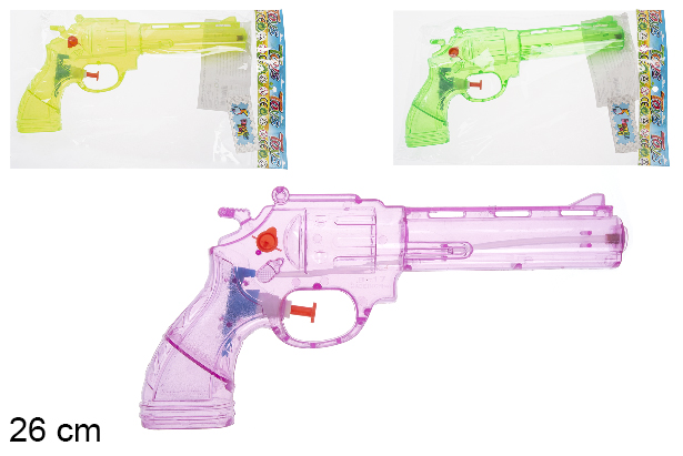 Pistola rivoltella ad acqua 26 cm