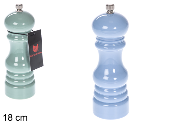 Macinapepe in plastica 18 cm