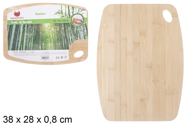 Planche à découper en bambou 38x28 cm