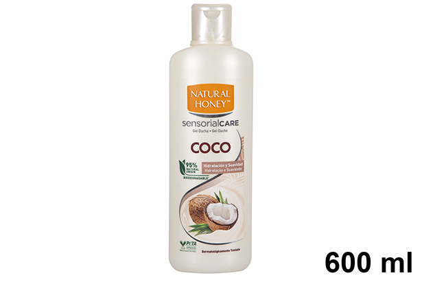 Natural honey gel de ducha aceite argan