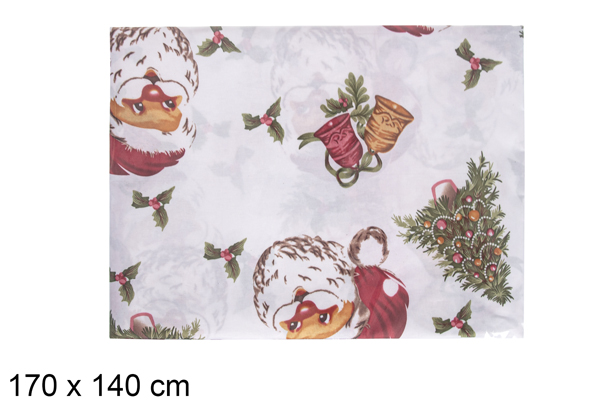 Toalha de mesa decoração de Natal 170x140 cm