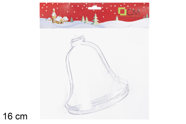 Campana PVC transparente 16 cm