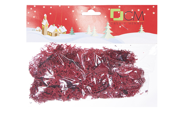 Musgo liquen rojo en blister