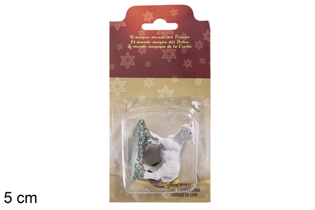 [118119] Figurine mouton modèles assortis sous blister 5 cm