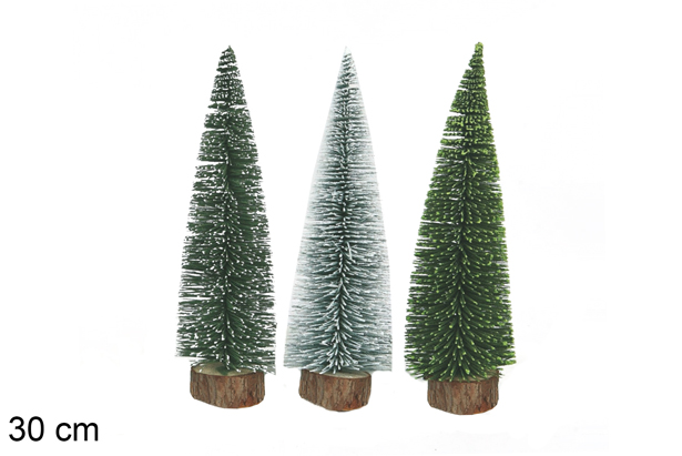 Alberi colorati assortiti in sacchetto 30 cm