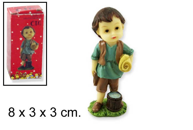 Figurine de berger pour enfants avec couverture