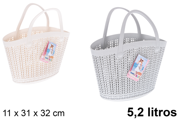 [118721] Perforated plastic bag 5,2 l.