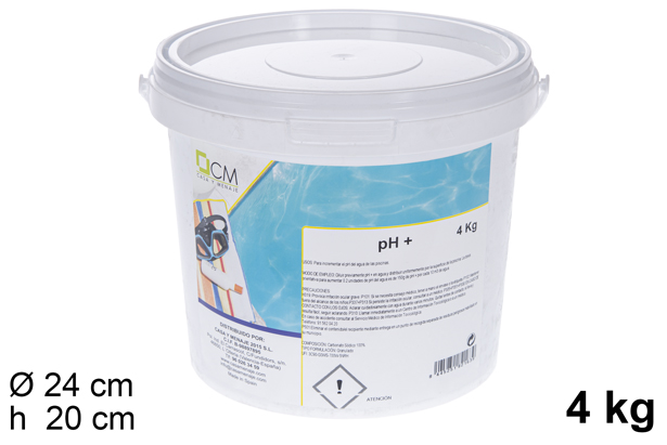Correcteur de PH granulé 4 kg