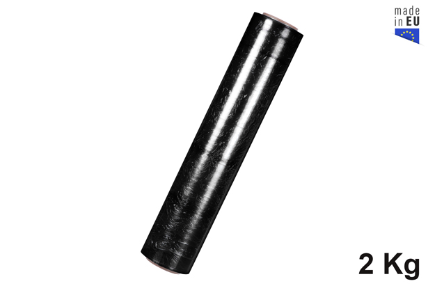 Filme stretch preto medidas especiais 