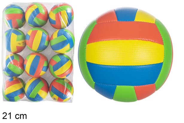 [118864] Balón  de voleibol color neón Talla 5