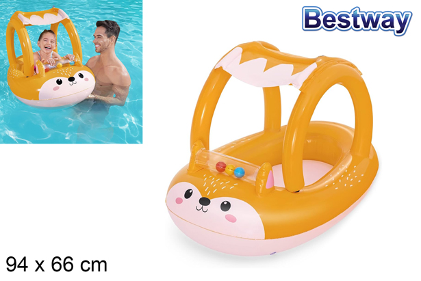 Gommone per bambini con tetto 94x66 cm