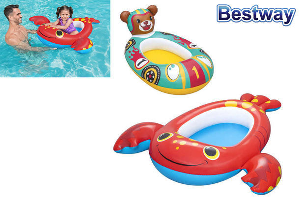 Barca hinchable infantil diseño surtido
