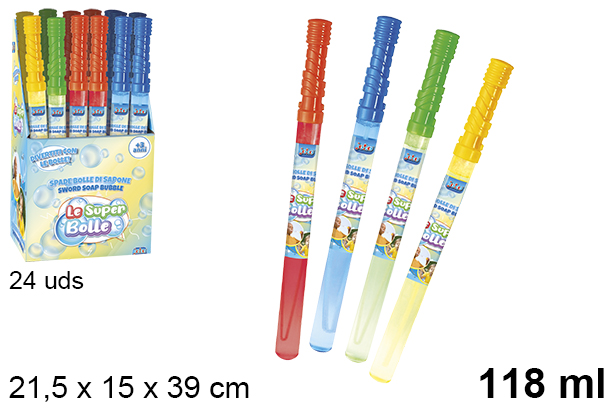 Espada bolhas de sabão Cores 118 ml