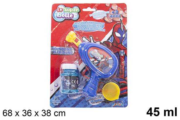 Pistola per bolle di sapone Heroes 45 ml
