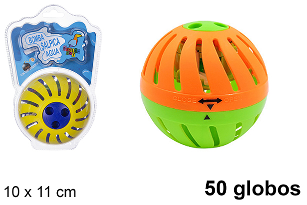 Boule minuteur Splash Bomb avec 50 ballons