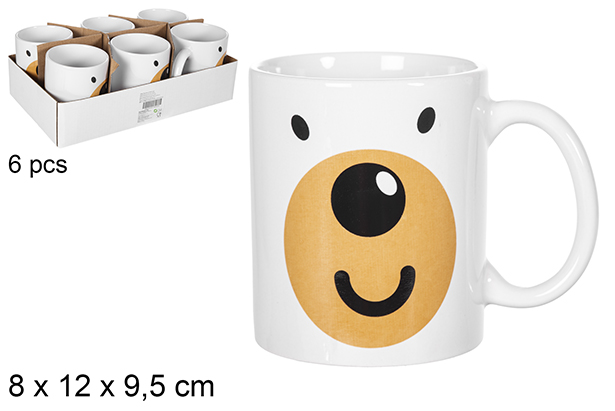 [119305] Caneca  decorada com cachorro
