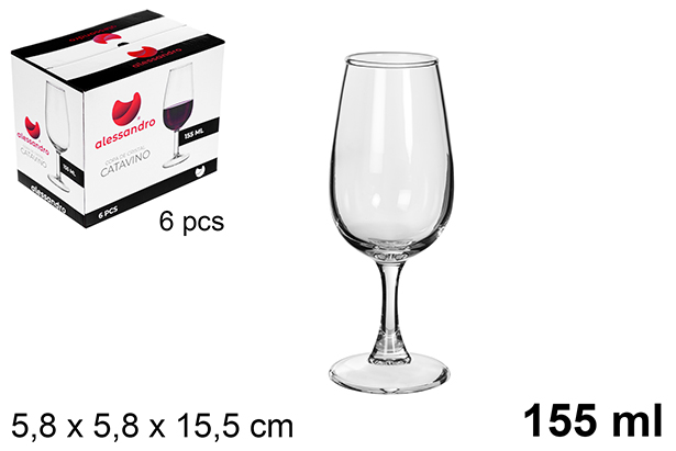 [119330] Copa cristal catavino 155 ml