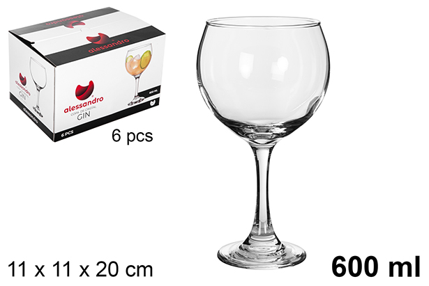 [119353] Copa cristal Gin 600 ml