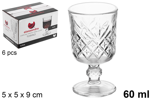 [119481] Copo de licor Torino 60 ml