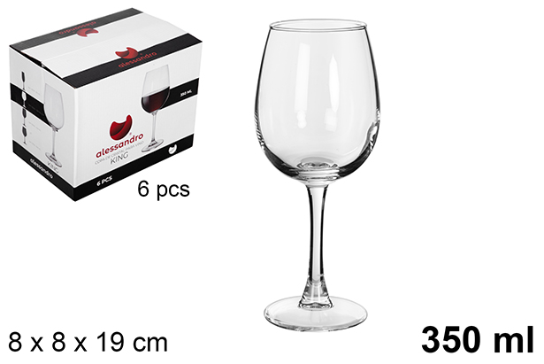 [119524] Verre à vin King 350 ml