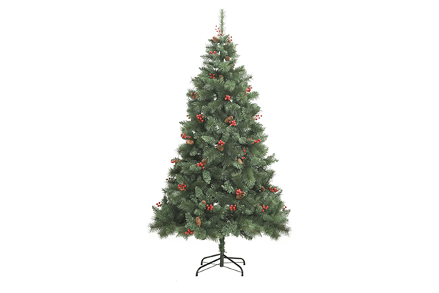 [119607] Árbol Navidad con piñas y bayas 60 cm