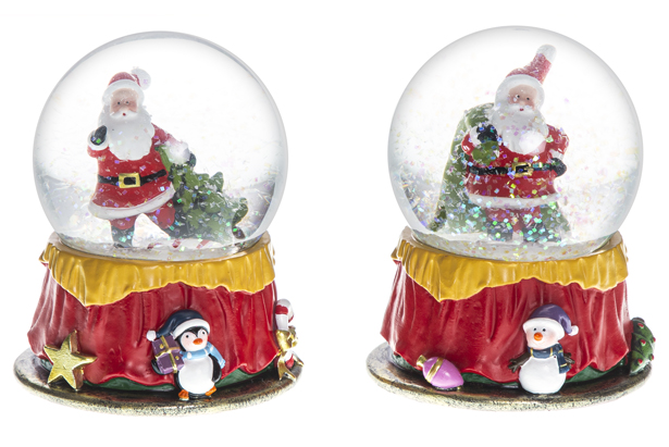 Bola de Navidad con luz surtida 7,3 cm