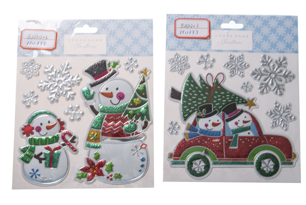 Autocollants de décoration de Noël