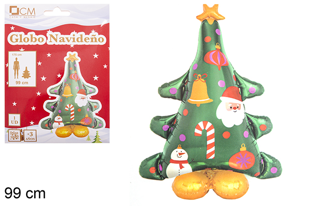 Ballon sapin de Noël 99 cm