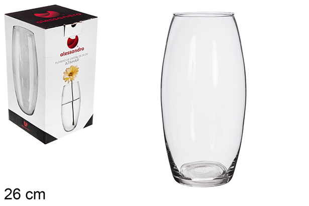 Florero cristal Azahar 26 cm