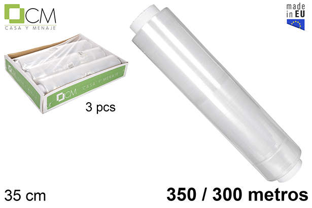 Film estirable alimentario 350/300 m.
