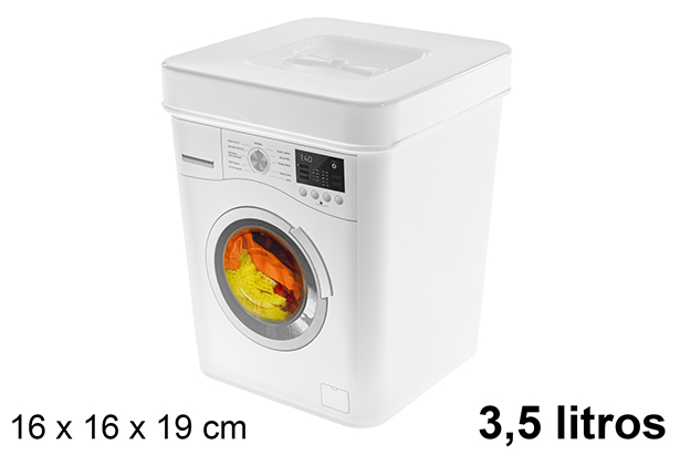 [120966] Caixa plástica para detergente 3,5 l.