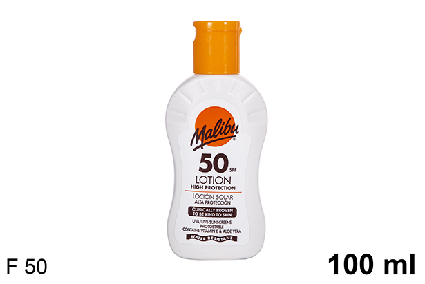 Malibu Sun loção protetora F.50 200 ml