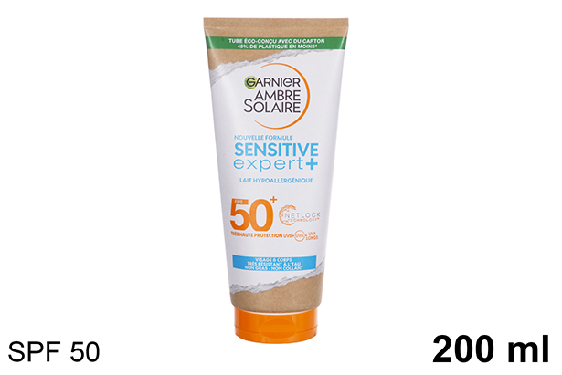 Ambre Solaire sun lotion sensitive expert SPF 50+ 200 ml