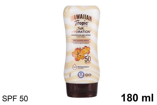 [121189] Hawaiian Tropic lotion hydratante SPF 50 180 ml