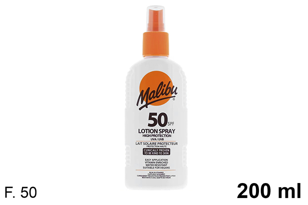 Malibu Sun lotion protectrice F.50 200 ml