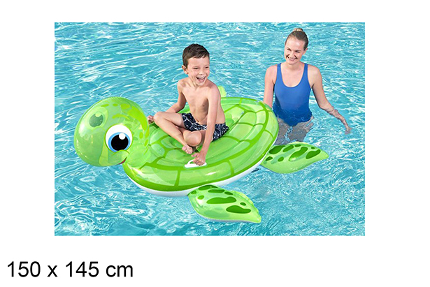 Inflatable sea turtle mattress