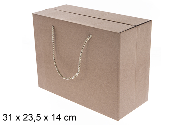 Boîte en carton de Noël 31x23,5 cm