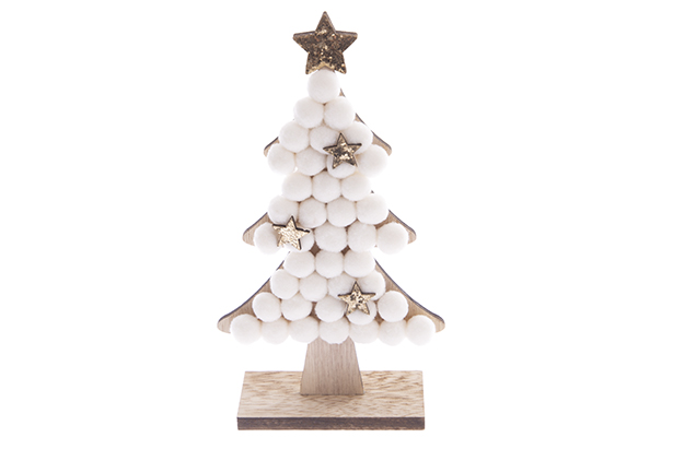 Albero di Natale da decorare 20,5x11 cm