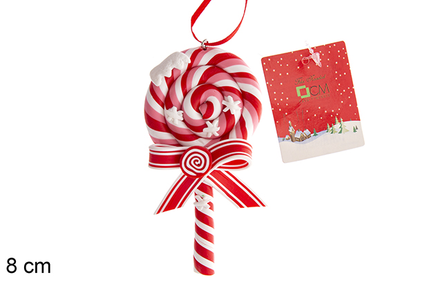 Colgante dulce de Navidad 8 cm