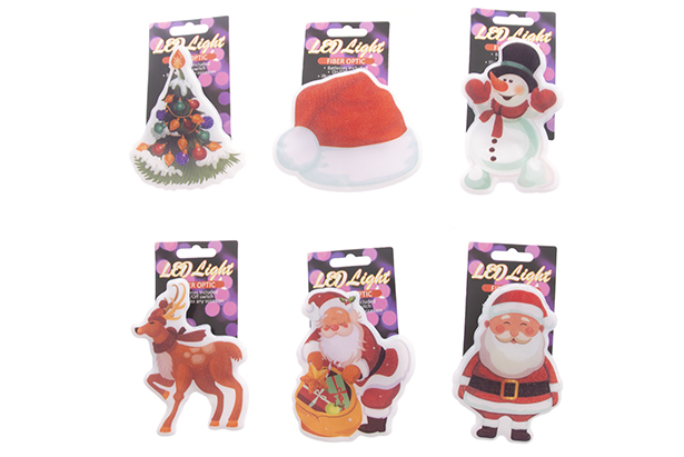 Figurine de Noël assortie avec lumière LED