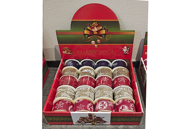 Cinta Navidad decorada 270x5 cm